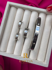 Love set 3/1 srebrni