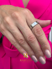 Love prsten u boji srebra