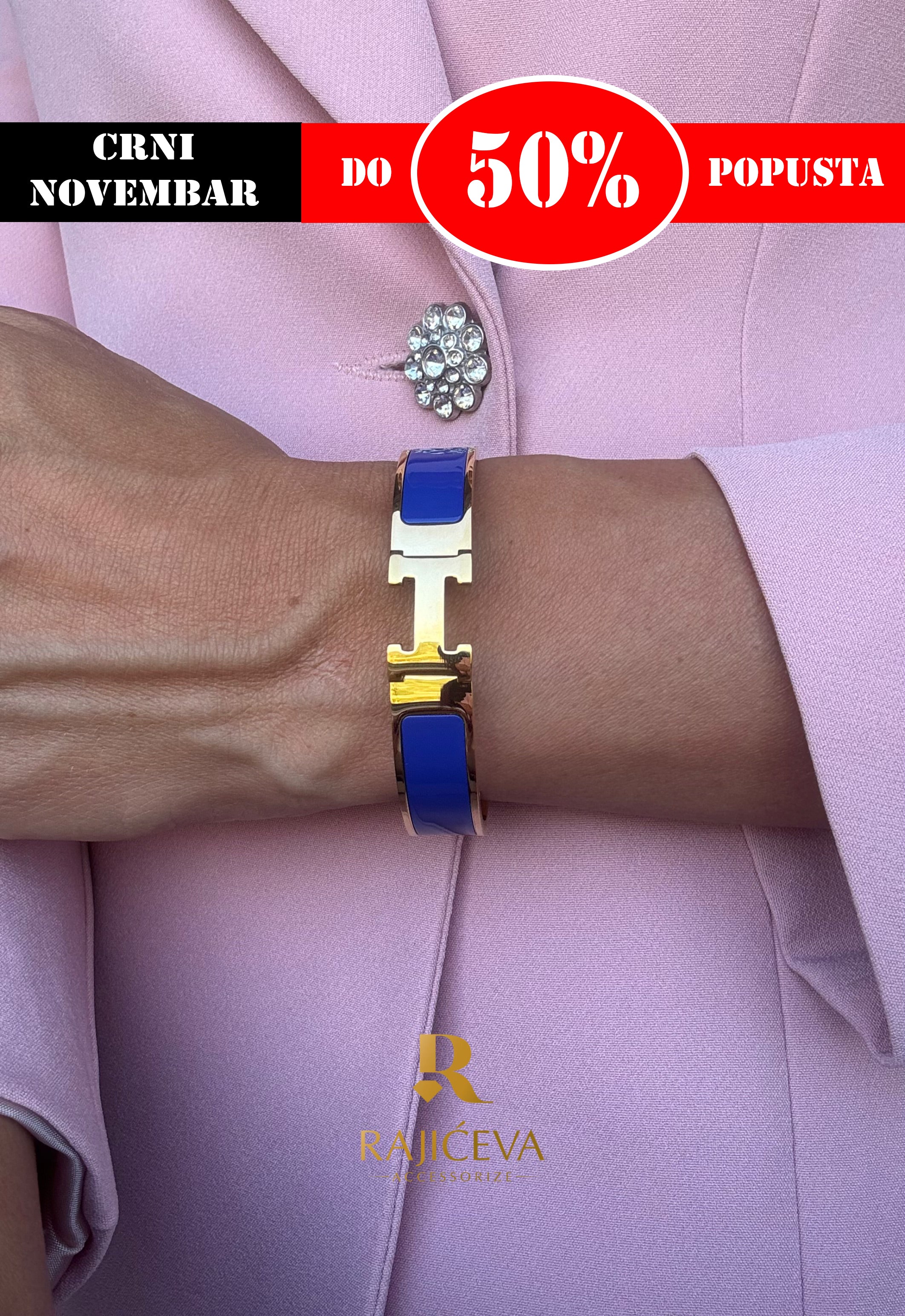 Hera plava narukvica