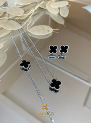 Crno-srebrna Sefora 3/1