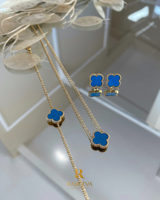 Plavo-zlatna Sefora 3/1