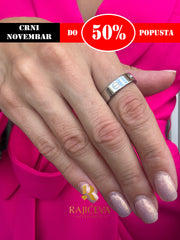 Love prsten u boji srebra