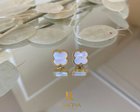 Sefora sedefasto-zlatne minđuše