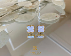 Sefora sedefasto-zlatne minđuše